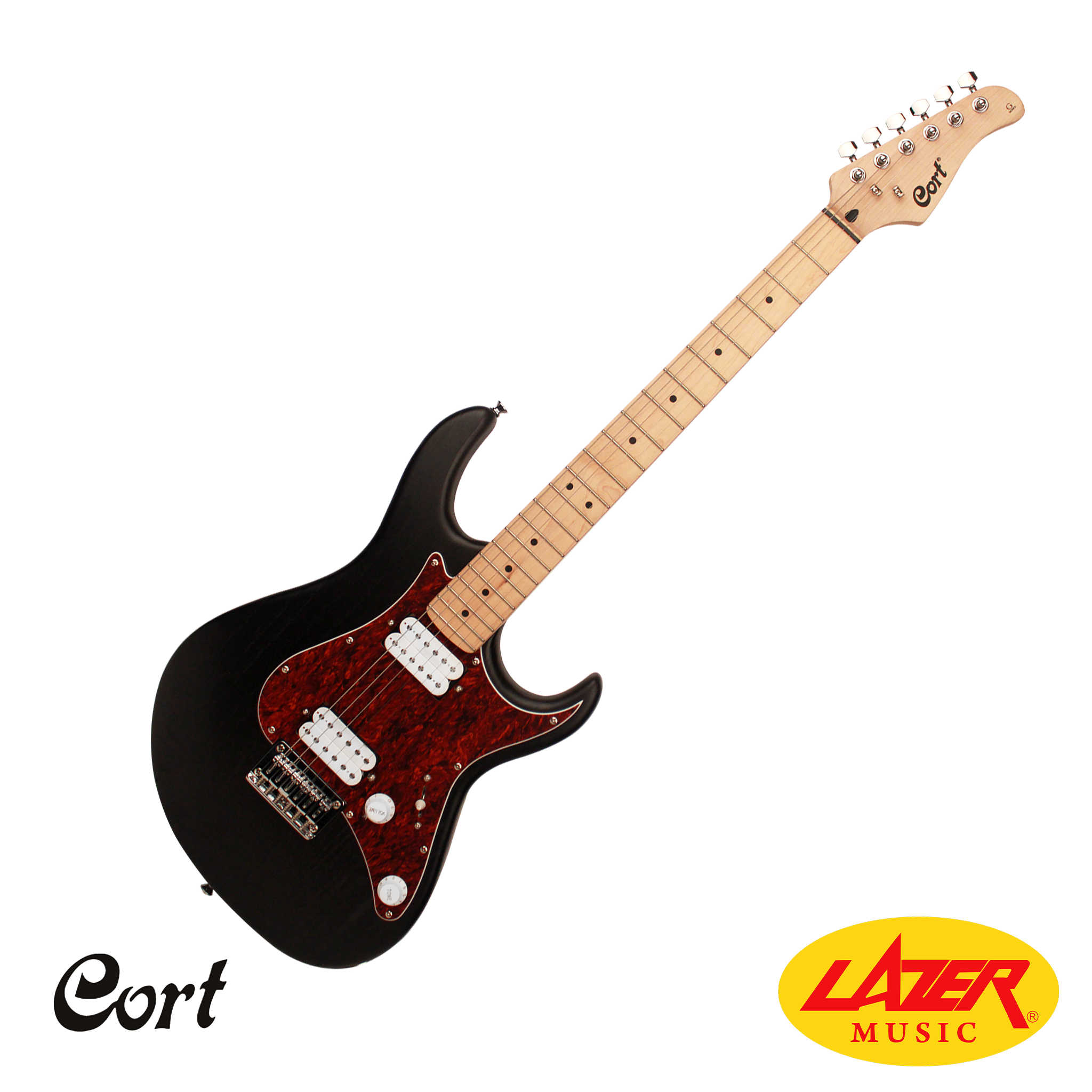 Cort G100 HH Electric Guitar (Black)